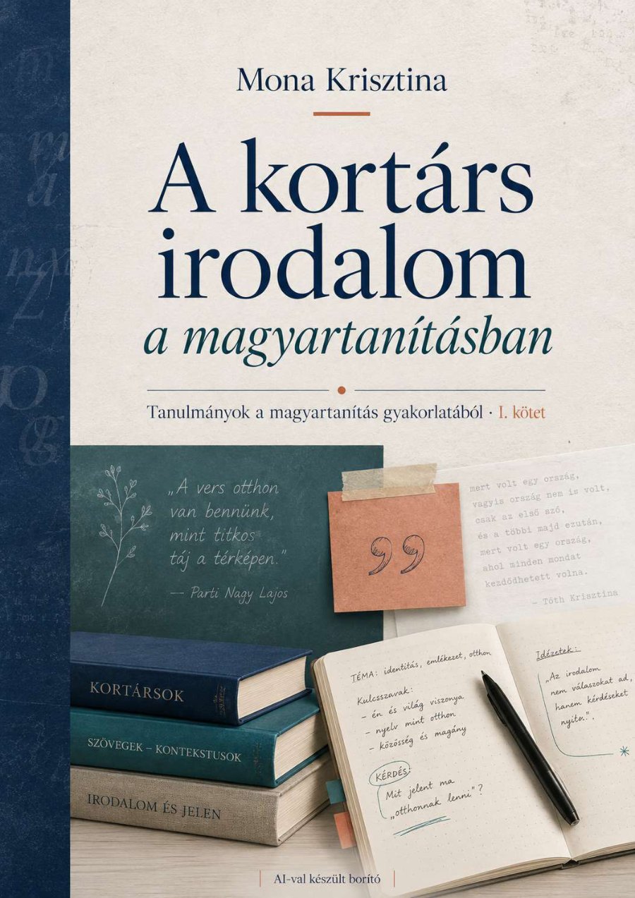 A kortárs irodalom a magyartanításban borítója