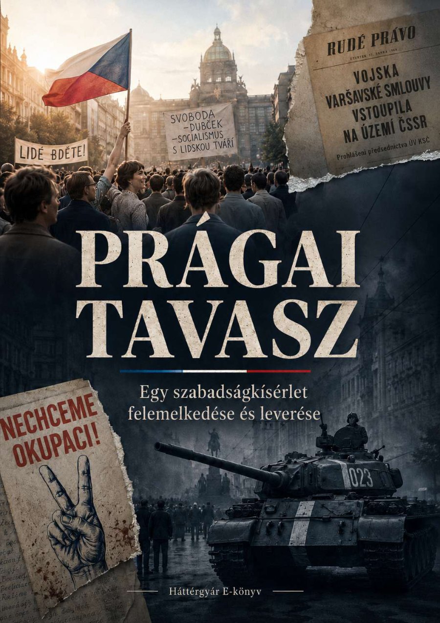 Prágai tavasz borítója
