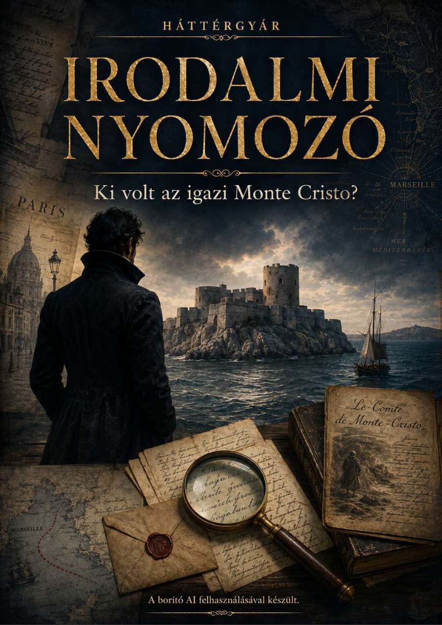 Irodalmi nyomozó: Ki volt az igazi Monte Cristo? borítója