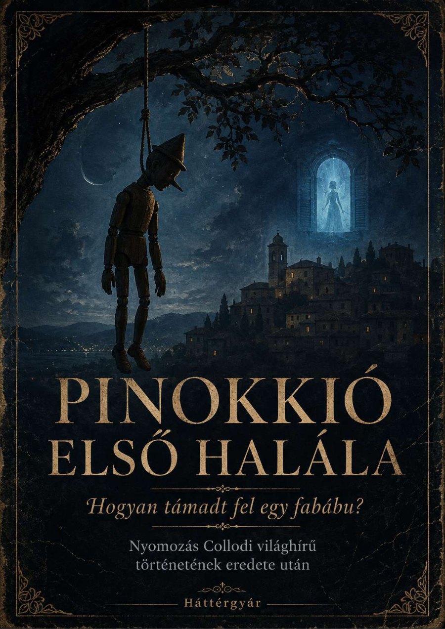 Pinokkió első halála – Hogyan támadt fel egy fabábu? borítója