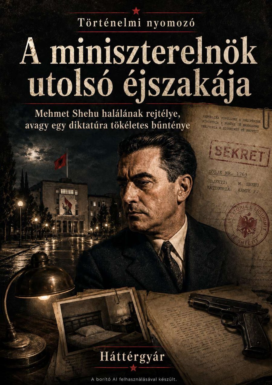 Történelmi nyomozó - A miniszterelnök utolsó éjszakája borítója