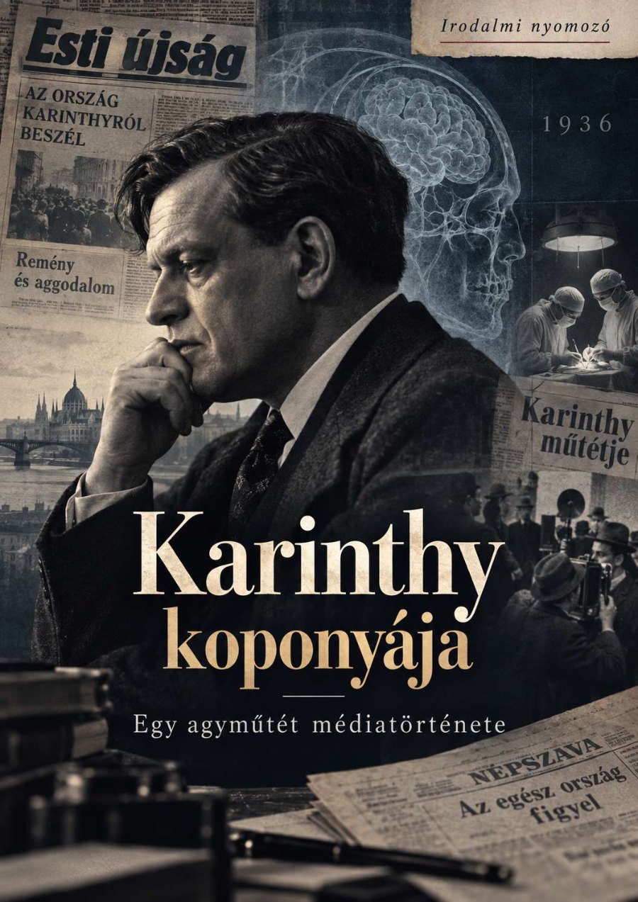 Karinthy koponyája borítója
