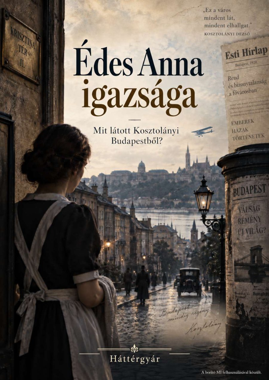 Édes Anna igazsága – Mit látott Kosztolányi Budapestből? borítója