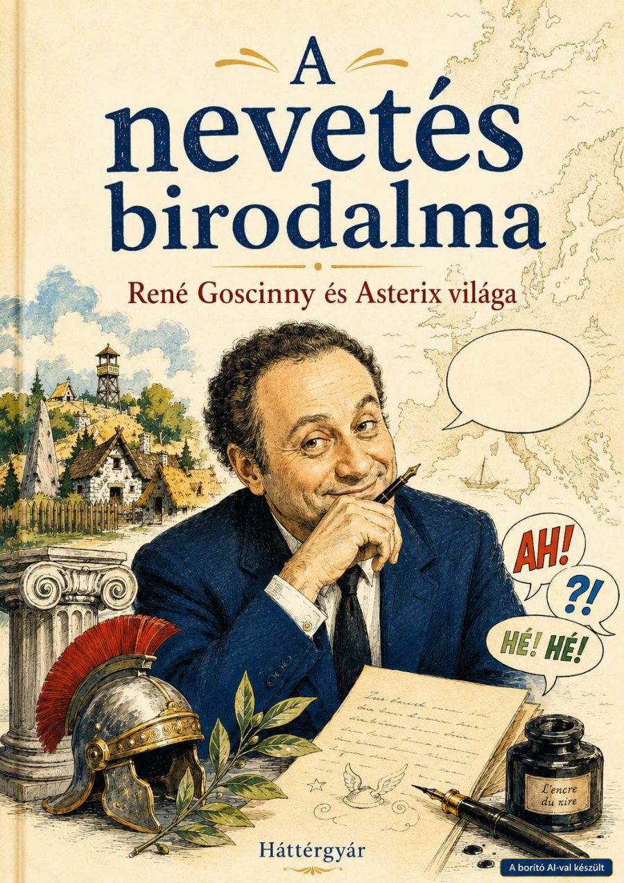 A nevetés birodalma - René Goscinny és Asterix világa borítója