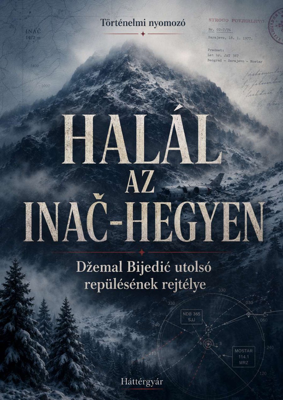 Történelmi nyomozó – Halál az Inač-hegyen borítója